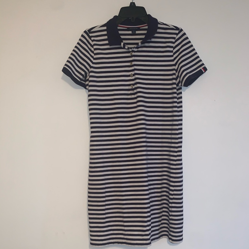 Tommy Hilfiger
Cotton Striped Polo Dress